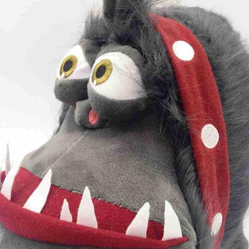 25cm Anime Gray Gru's Dog Kyle Dog Cartoon Pillow Doll Animal Kids Collectible Ornament Toy Children Birthday Festival Gift
