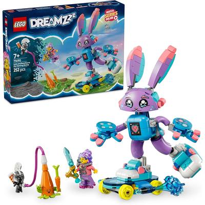 LEGO Dreams Izzy and Usausa Banchuro Toy Set for Kids Age 7-9 Building Blocks Playset