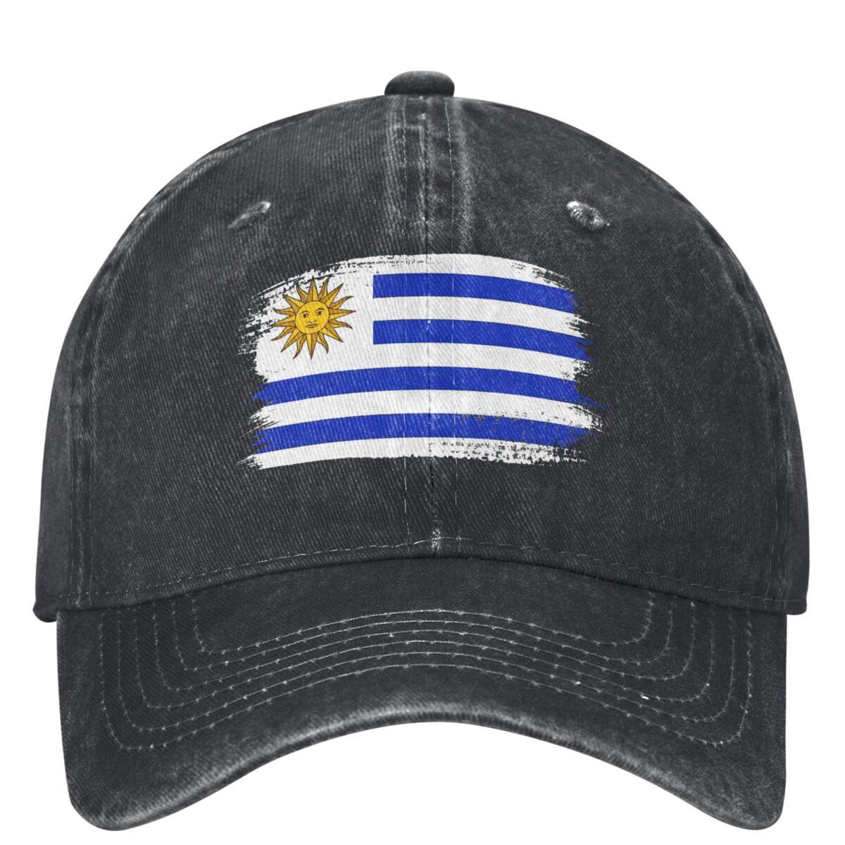 

Uruguay Flag Baseball Cap Uruguayan Kpop Rock High Quality Trucker Hat Couple Women Trendy Design Snapback Cap One Size
