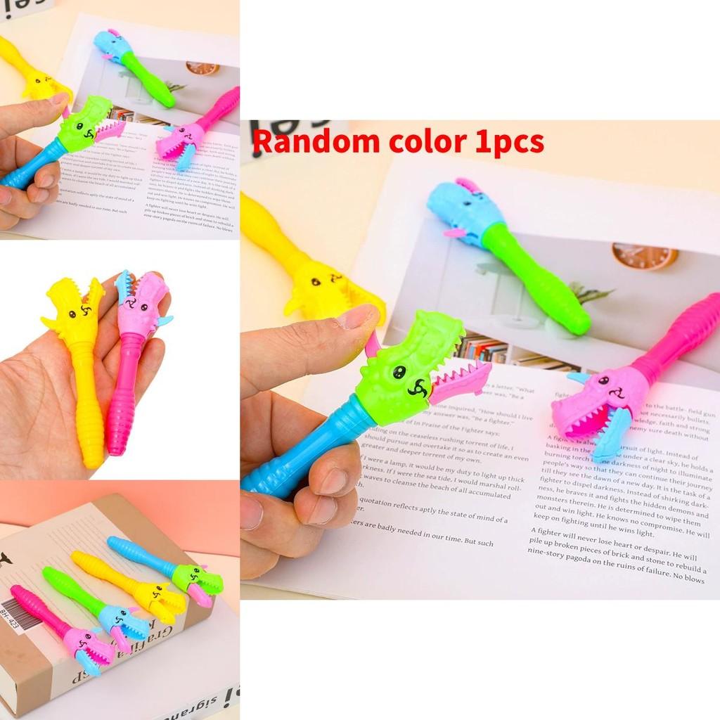 Creative Dinosaur Bite Hand Toy With Plastic Play Set For Childrens Pretend Play Gift