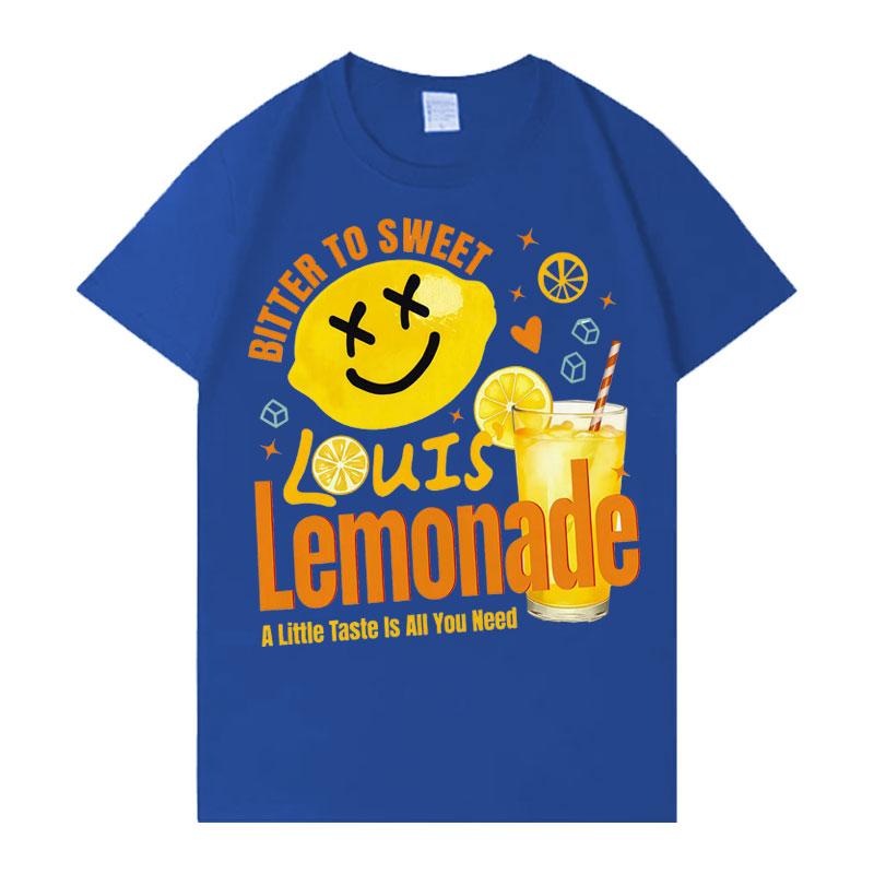 Rapper Louis Lemonade Tour Hip Hop Tee Shirt Women Oversized Fashion Aesthetic Cozy Short Sleeve Tshirts Fans Casual Streetwear