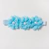 New baby elastic headband, cute chiffon bead flower children's jewelry, four seasons thin baby hair accessories