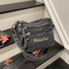 Borsa a tracolla casual alla moda da donna Borsa a spalla in denim di alta qualità Borsa tote di grande capacità Borse a mano multifunzionali da donna