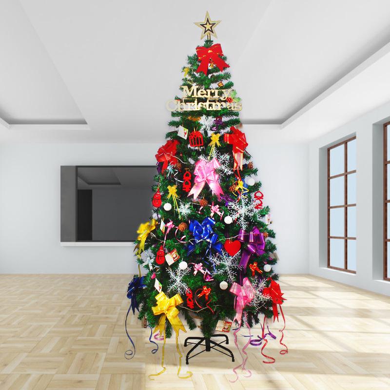 Christmas Tree Set with Lights: 1.2m, 1.5m, 1.8m for Mall & Hotel Decoration