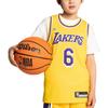 Nike Camiseta de Baloncesto con Estampado de Letras NBA para Niños tops Amarillo DV2384-728