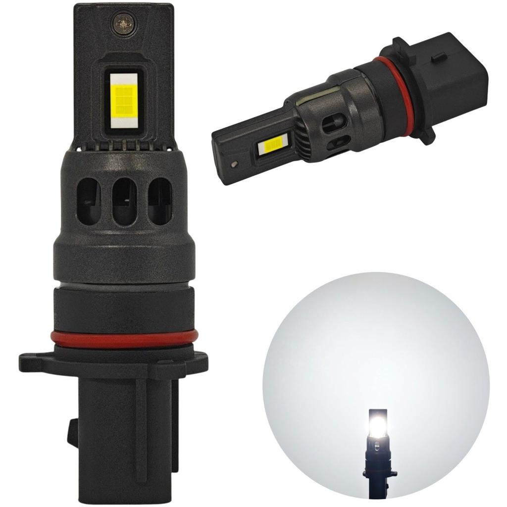 2 Pcs P13W LED Bulb 12-24V 3000lm CANBUS White Powerful Off-Road