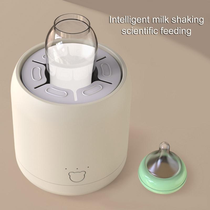 Upgrades Infant Milk Shaker with Quiet Operate Safe & Easy to Use Electric Baby Bottle Swing ABS for Home & Nursery