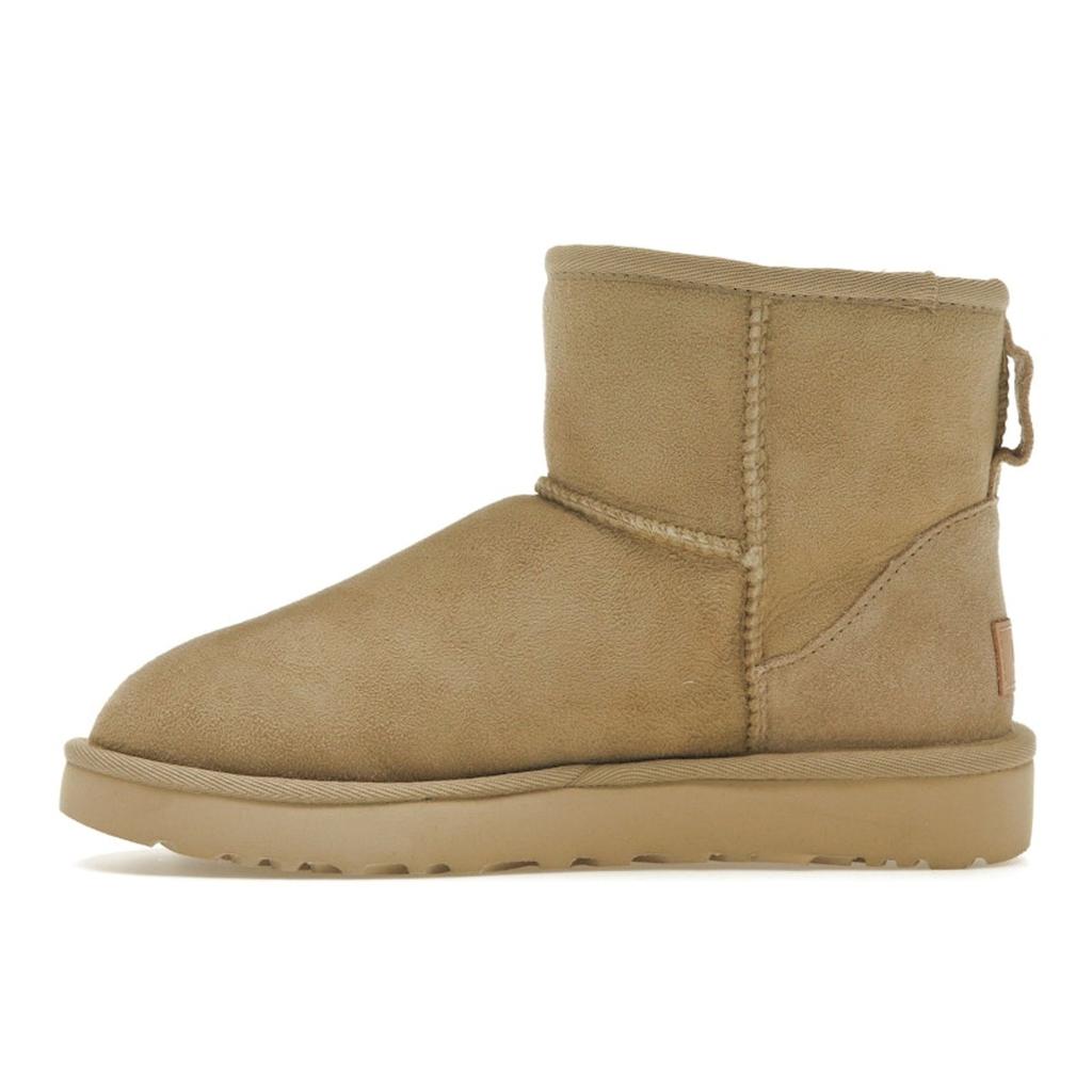 UGG  Classic Mini II Boot Mustard Seed Women Sneakers Tan 1016222-MDSD