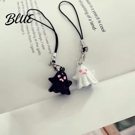 Keychain Pendant Cartoon Ghost Shape Halloween Party Fun Phone