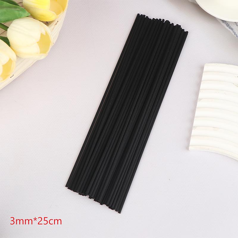 50Pcs/Pack Diffuser Sticks , Fragrance Refill Fibre Reed Thick Aromatherapy Diffuser Sticks For Diffuser Oils Home Decoration