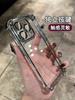 Luxury Shockproof Phone Case For iPhone 16 15 11 12 13 14 Pro Max Xs XR 7 8 Plus 6s 16e Lens Film Bumper Transparent Air Cover