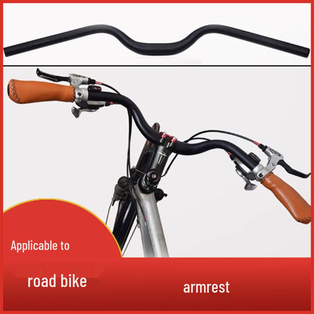 

High-Quality Black Bicycle Accessories for M-Type 31.8*640mm Swallow Handlebars 31.8x640mm чёрный