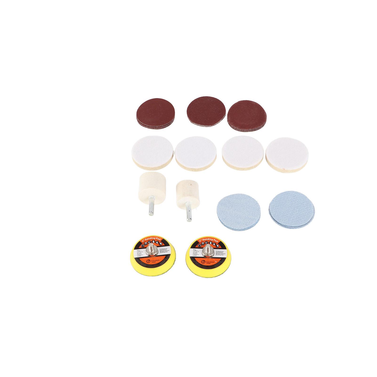 

Набор для полировки стекла Набор для удаления царапин Абразивные диски из диоксида церия Полировальная накладка Войлок