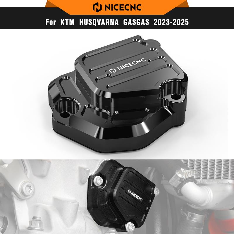 NICECNC For KTM EXC 300 250 XCW 2024 Right Power Valve Cover Guard SX 250 XC 300 2023-2024 Husqvarna TE 300 GasGas EC 300