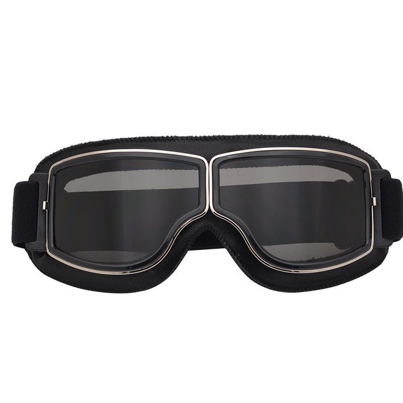 Retro Motorcycle Riding Goggles - Windproof & Dustproof for Off-road & Electric Vehicles
