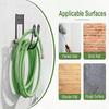 Heavy Duty Metal Hose Holder Wall Mounted Hose Reel For Garden Hose Storage Hose Reels Without Hose