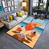 Aperol Spritz Summer Beach Scene Suitable As a Non-slip Mat for the Living Room or Bedroom Sofa