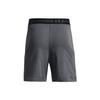 Under Armour Solid Color Elastic Waist Straight Leg Casual Shorts Men Shorts Dark-Gray 1373718-012