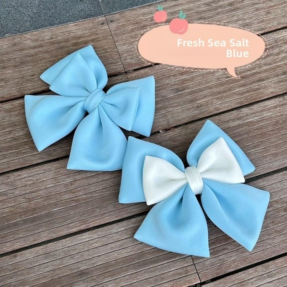 Cute Electric Bicycle Bowknot Universal Helmet Butterfly Knot Motorcycle Helmet Decor  Cycling