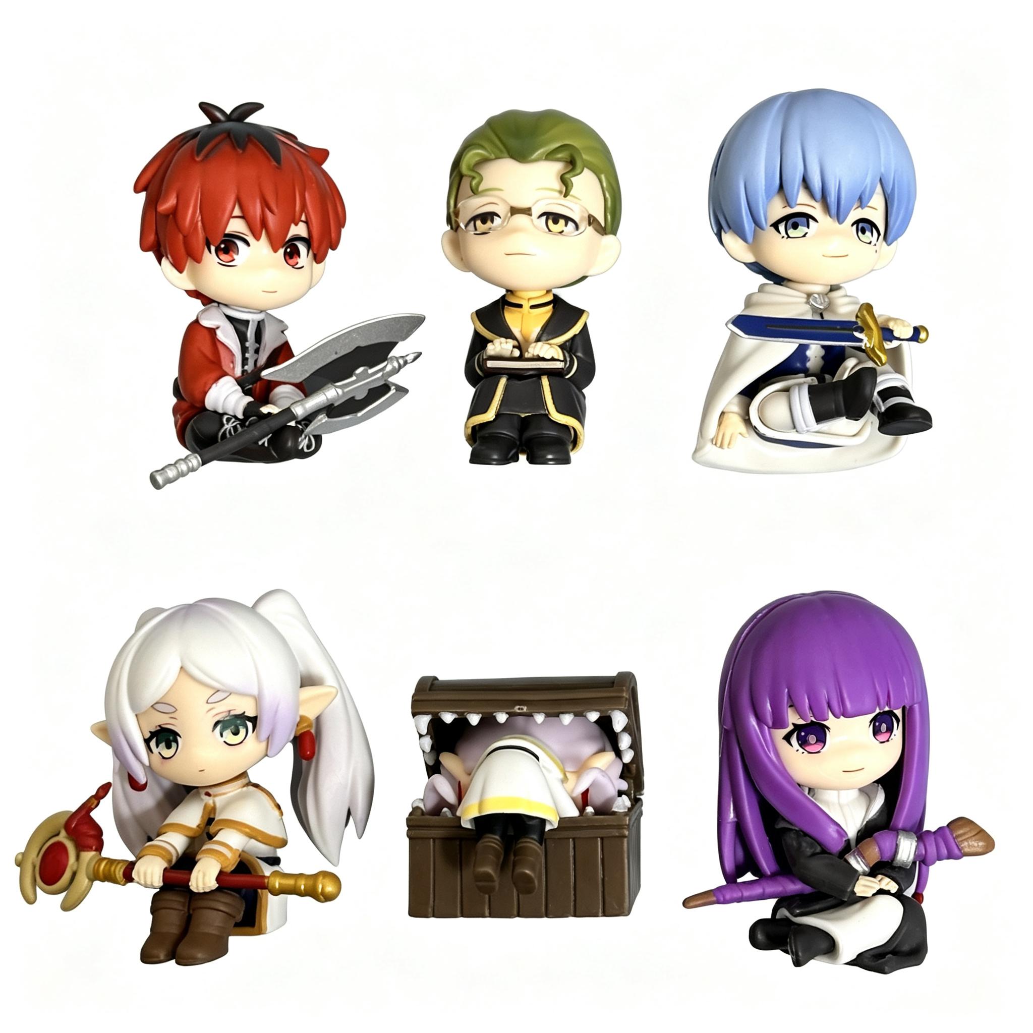Frieren Series Anime Figure Doll Cute Character Desktop Ornaments Collection Toy