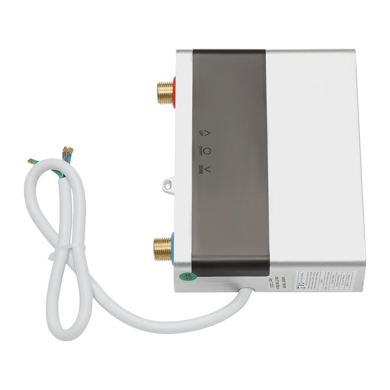 Electric Tankless Water Heater, 110V Instant Hot Water Heaters W/ Remote Control Whole House Hot Water Supply on Demand