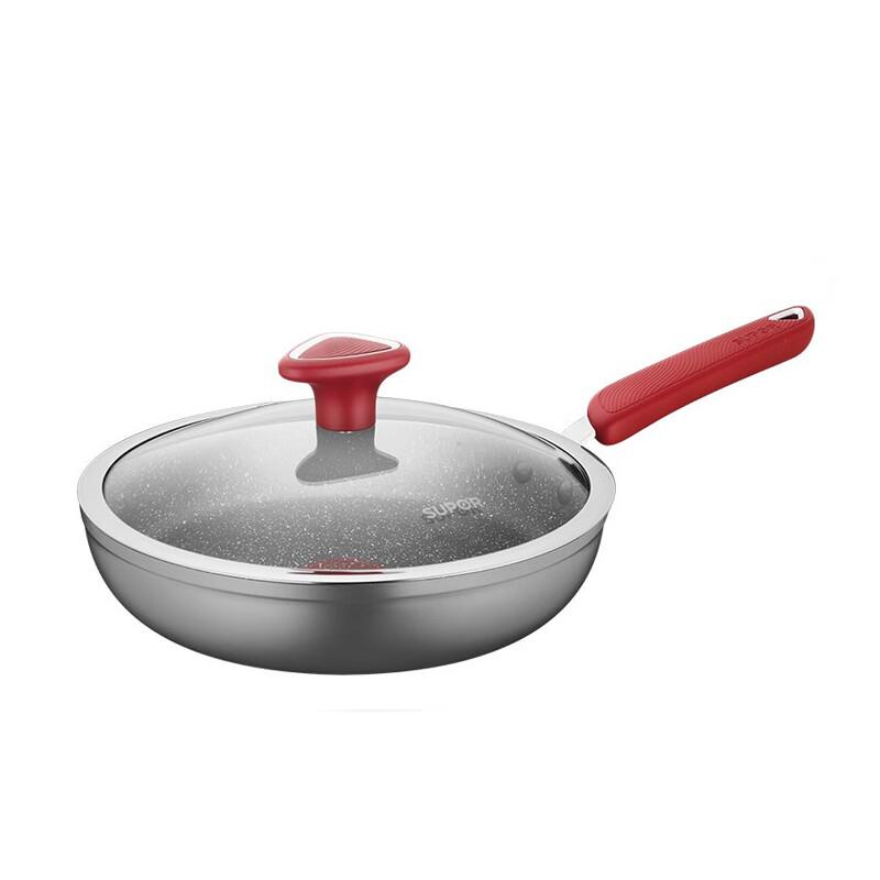 Supor Red Dot Star Stone Non-Stick Frying Pan