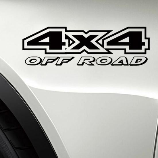 1Pc 4X4 Off Road Car Truck Body Bumper Vinyl Stickers Graphic Decal Accessories