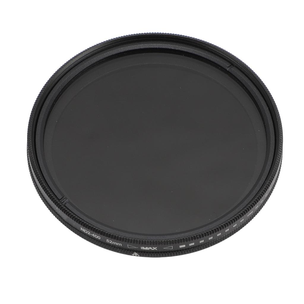 Adjustable ND Filter ND2 400 Variable Neutral Density Lens Filter for Camera Photography 52mm   2in