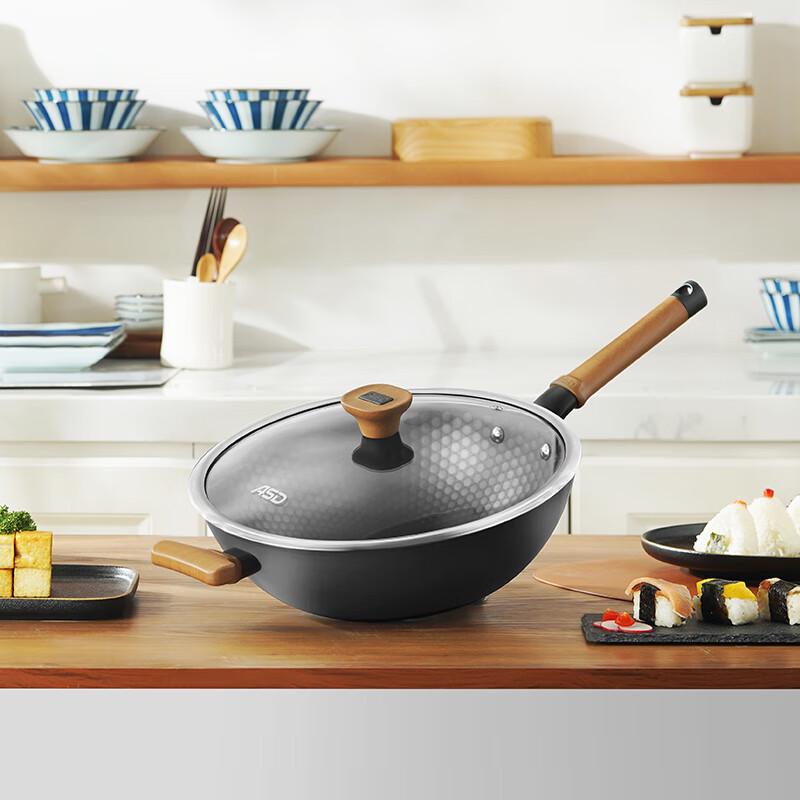ASD Rust-Free Gen 4 Wok with Glass Lid