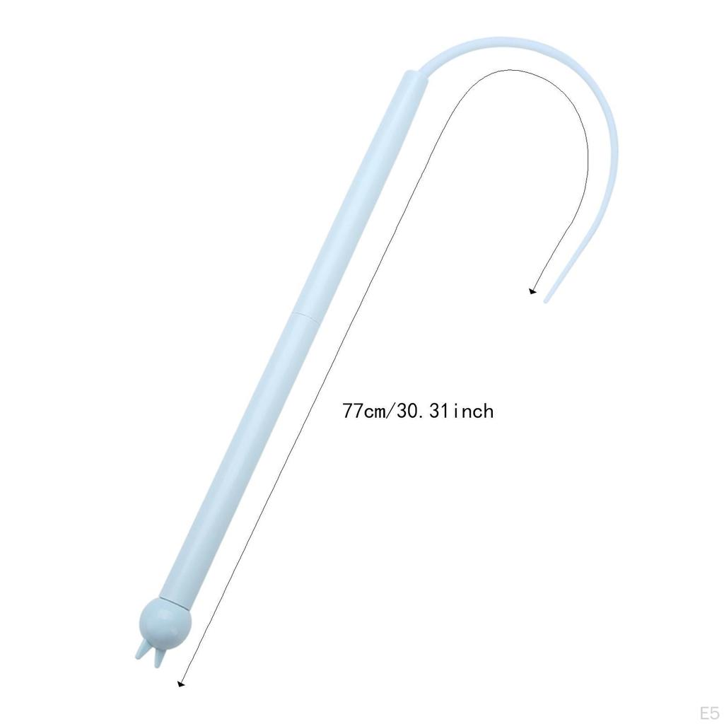 Katzen Teaser Stab Spielzeug für Wohnungskatzen Tragbar Lustig Mäuseschwanz Kätzchen Interaktiv