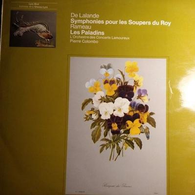 LP Record MICHEL RICHARD DELALANDE , JEAN-PHI - Symphonies Pour Les Soupers Du Roy  OLS143 L'Oiseau-Lyre 1972 UK Classical Used