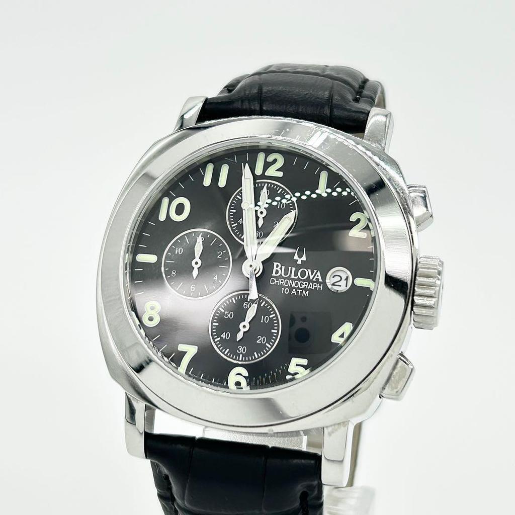 Used BULOVA Chronograph BVV402 Quartz Watch