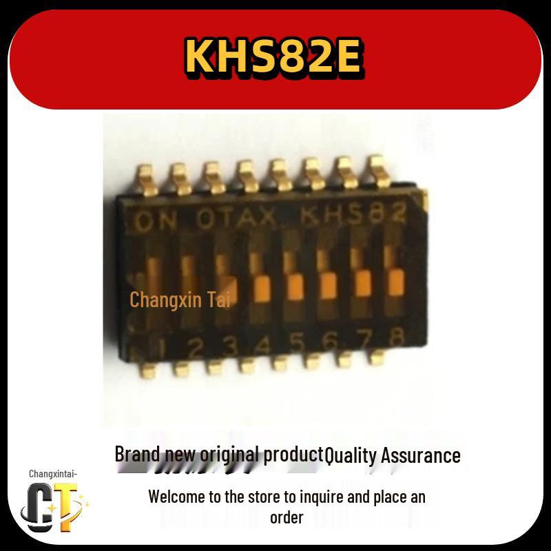 

OTAX KHS82E 8-Position 1.27mm Pitch Film-Covered Surface Mount Coded DIP Switch Confirm Price and Stock Before Ordering