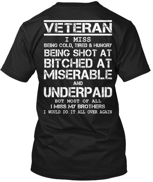 U s Veteran T-Shirt Unisex Size S to 4XL Unisex T-Shirt S