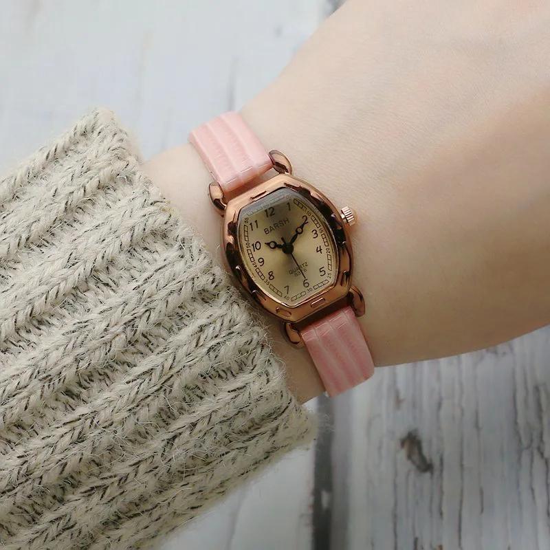 Casual Women's Oval Quartz Watches Ladies Watch Women Clock  Leather Strap Wristwatch Relogio Feminino  Dropshipping