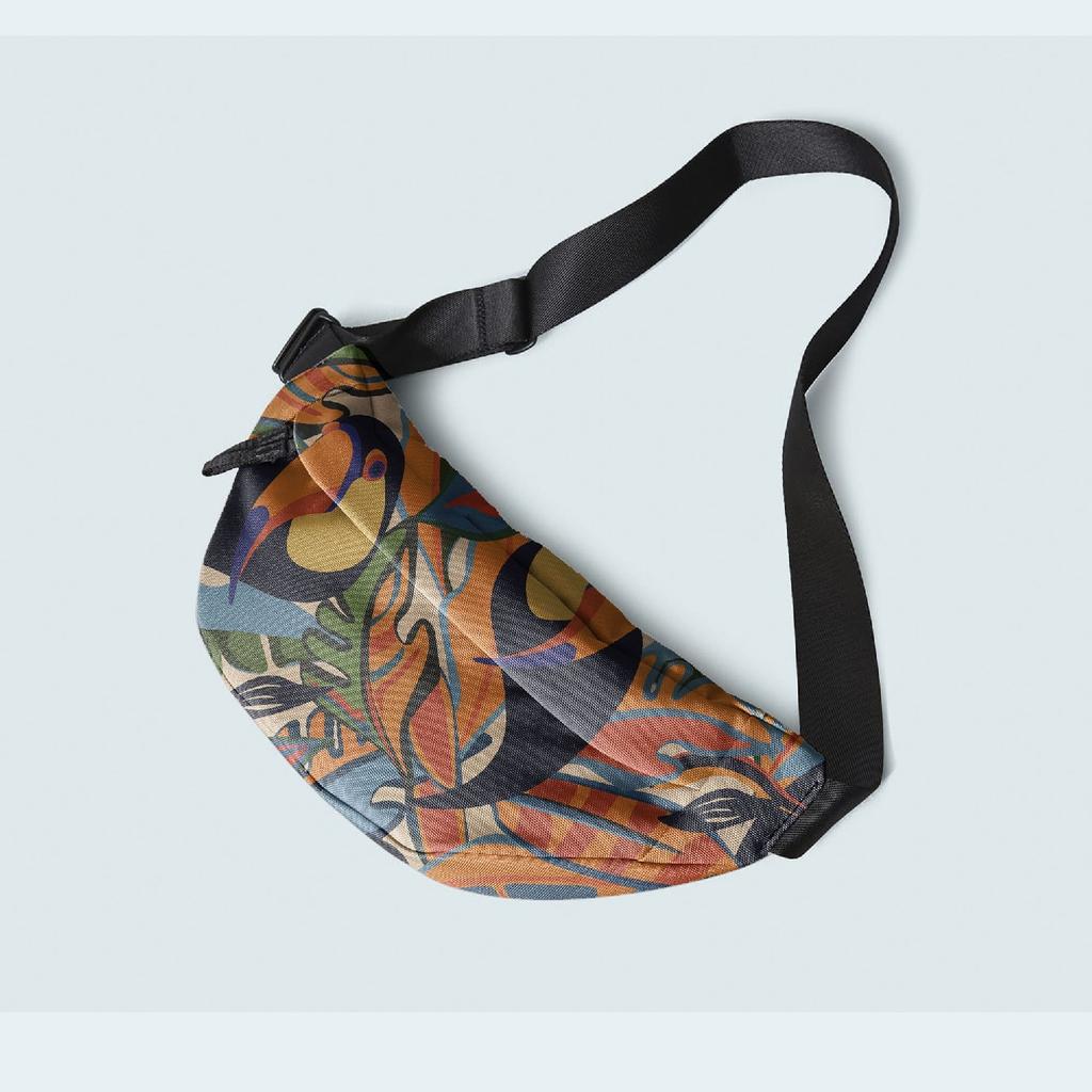 Outdoor Dekostoffe Oxford - Motiv Tukan Auf Einem Ast