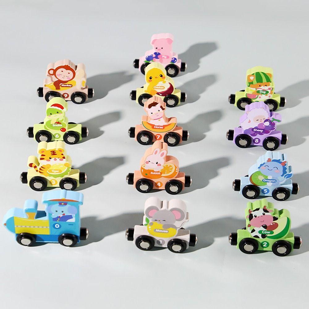 Educational Montessori Number Train Set Magnetic Digital Train  Boys and Girls