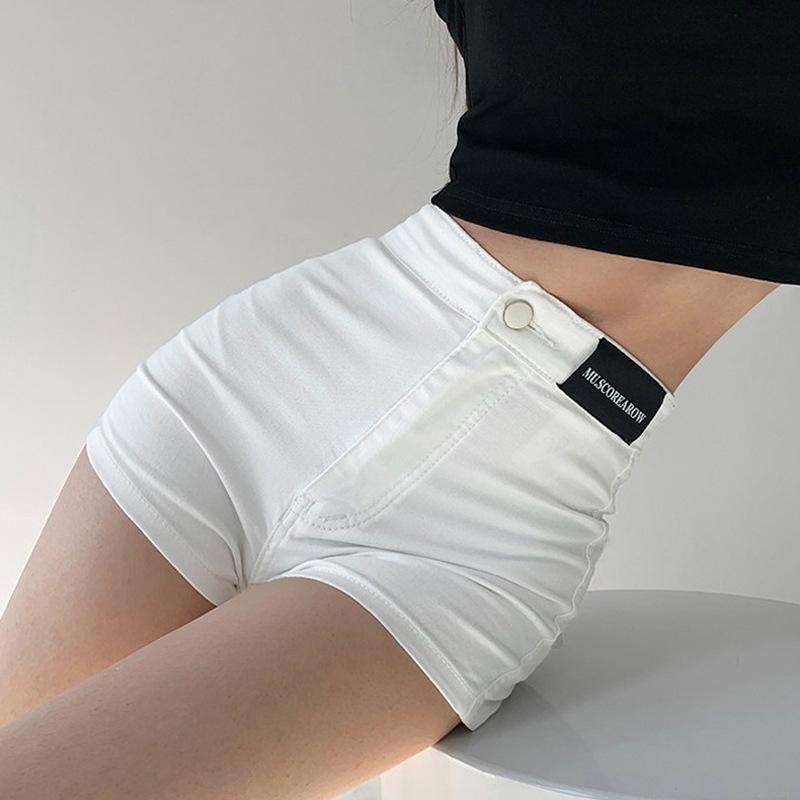 

Women s Slimming High-Waisted Bodycon Stretch Wide-Leg Summer Pants 2X Large белый