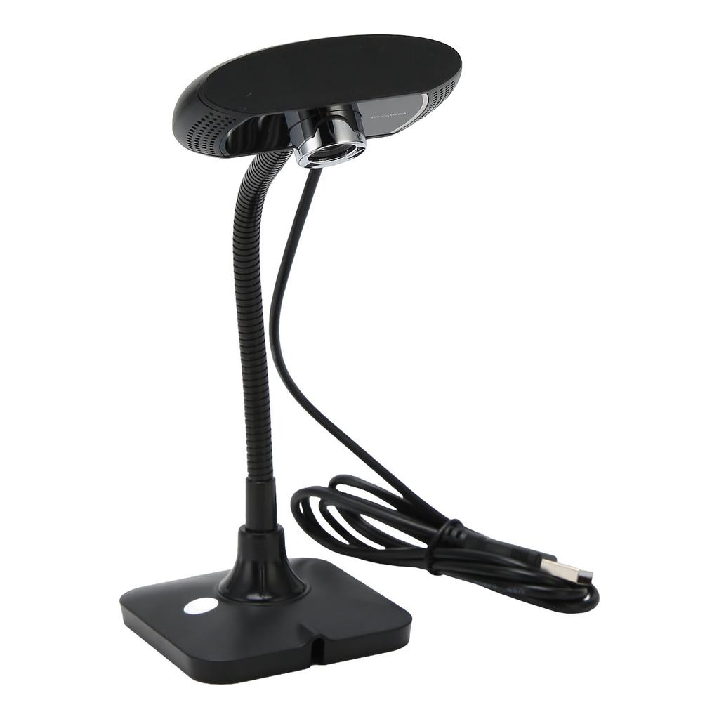 Webcam HD Manual Focus Live Streaming Drive Free USB Camera with Microphone for Computer Conference Calling 640x480