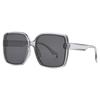 JYL TS Square Oversized Sunglasses Style Face Slimming For Street Shooting B5501