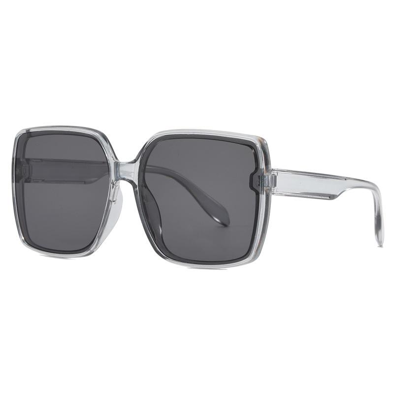 JYL TS Square Oversized Sunglasses Style Face Slimming For Street Shooting B5501