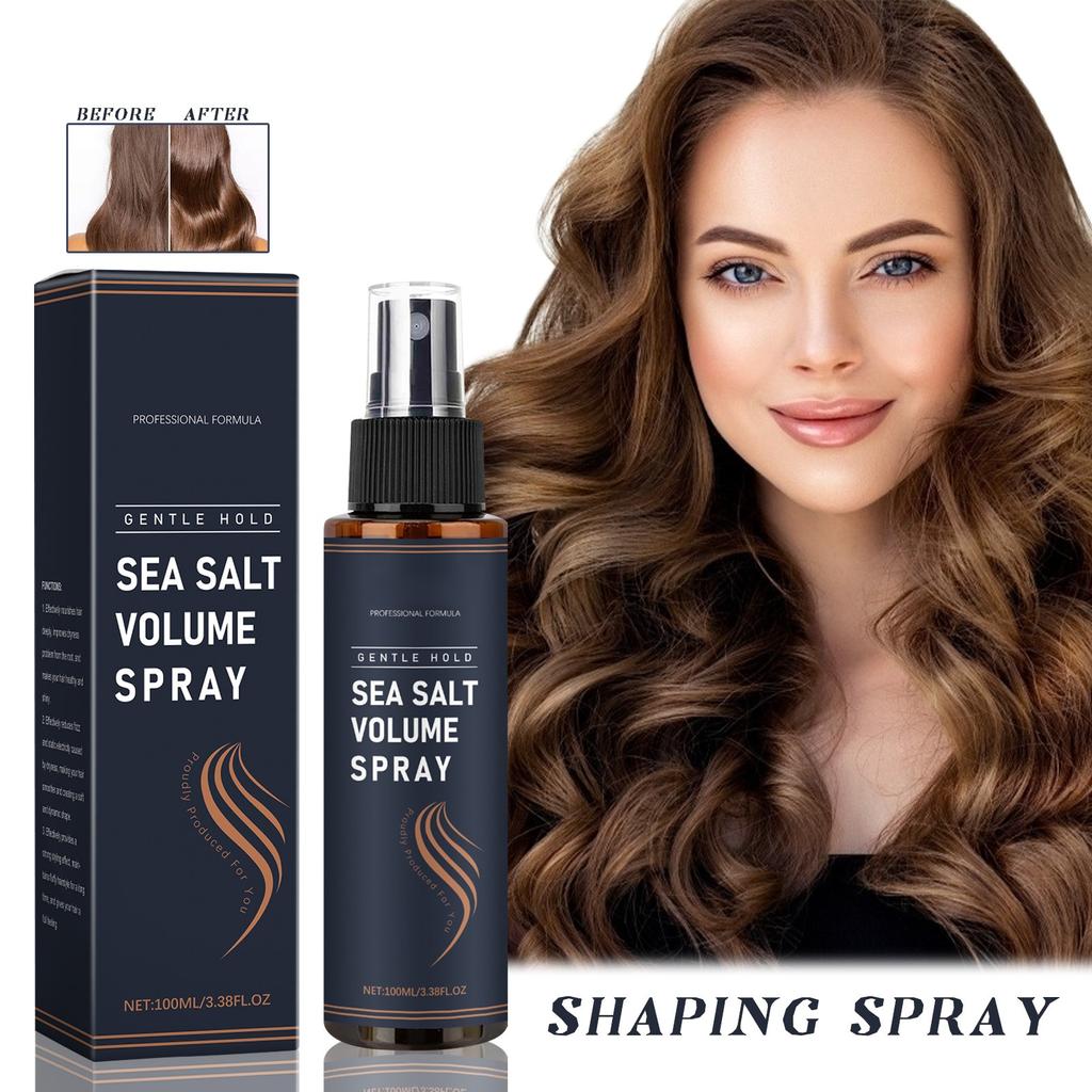 Sea Volumizing Hair Spray 100ML Haar-Styling-Spray Erfrischendes, natürliches Volumen und Frisuren für Männer und Frauen (1 STÜCK)