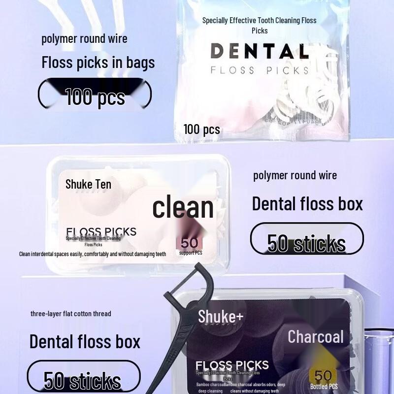 Shuke Smooth Dental Floss Picks
