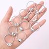 10 ks Gumiček do vlasů Super elastické Měkká látka Srdíčkové gumičky do vlasů Sváteční ozdoby do vlasů Doplňky pro DIY účesy