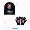 Set Cappello a Maglia e Guanti da Ragazza Cacciatrice di Demoni K-Pop - Accessorio di Moda Caldo per Adolescenti