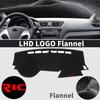 Fit For Russia Kia Rio 3 2017-2012 LHD Accessories Dashmat DashMat Sunshade Dashboard Cover Pad Protective Carpet Car Leather