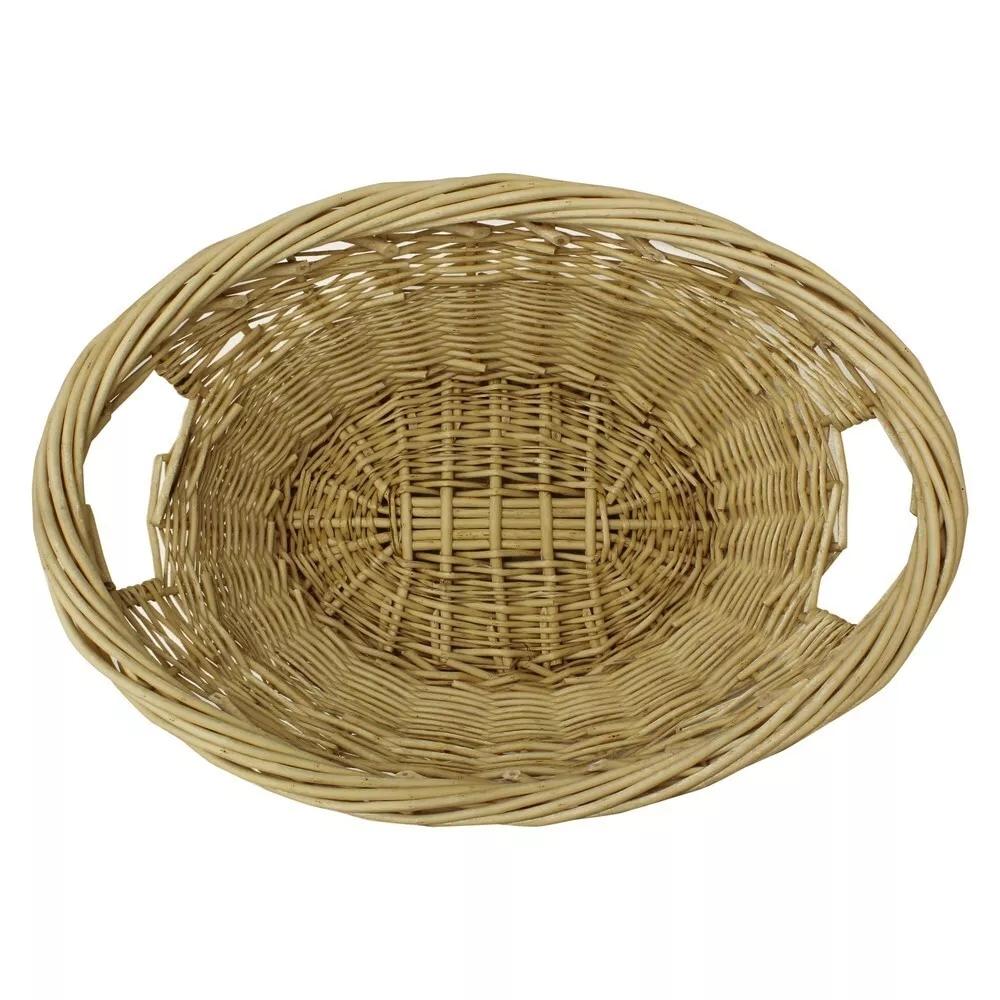 JVL Wicker Laundry Basket