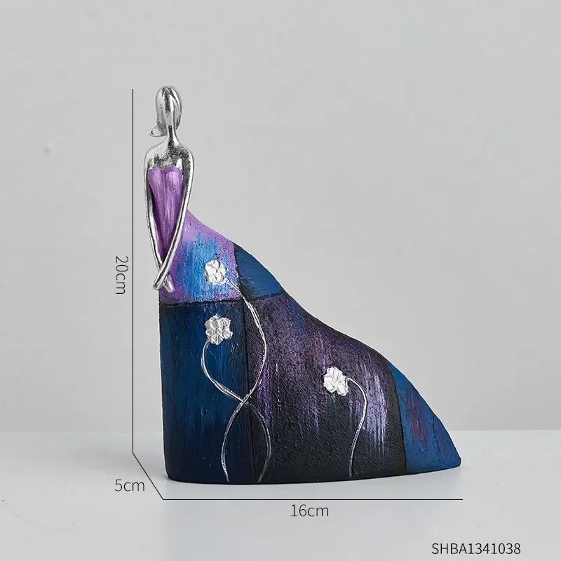 

Творческие женские фигурки, домашний декор, гостиная, тумба под телевизор, офисный стол, украшения, картина, статуя девушки, скандинавская художественная скульптура