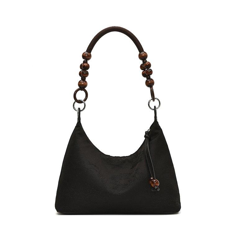 Guofeng Fashion Women's Large Capacity Bag 2024 Spring New Versatile Shoulder Bag Premium Textured Tote Bag Women