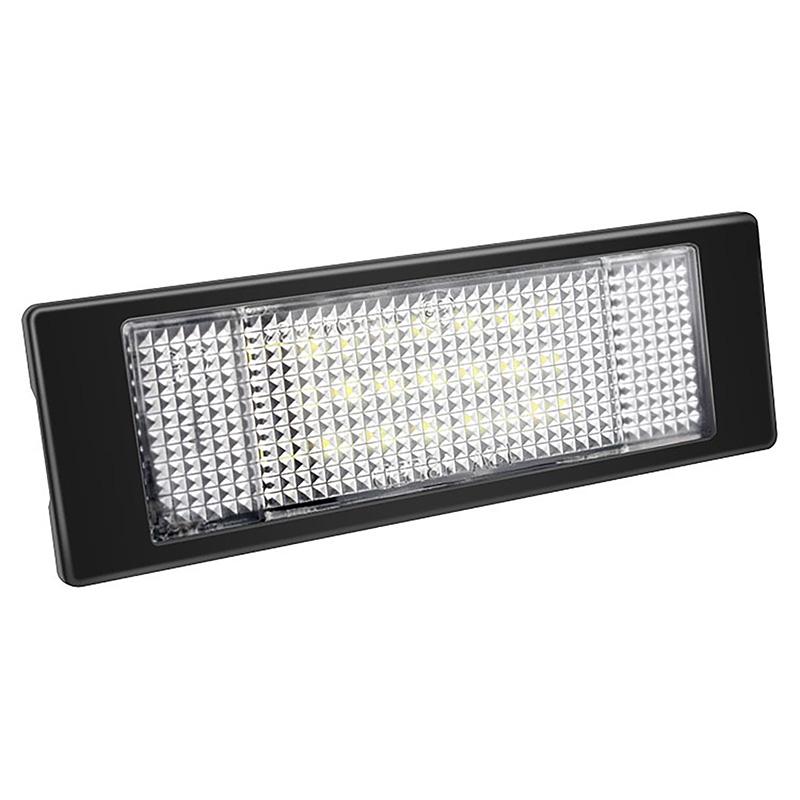 2Pcs LED Lights License Number Plate Car Lamp For Mini Cooper R55 R60 R61 For BMW E63 E64 E81 E87 E89 F20 F21 LED Signal Lamp